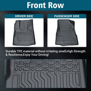 TPE Rubber Car Floor Mats For 12-17 Equinox & GMC Terrain Terrain Denali