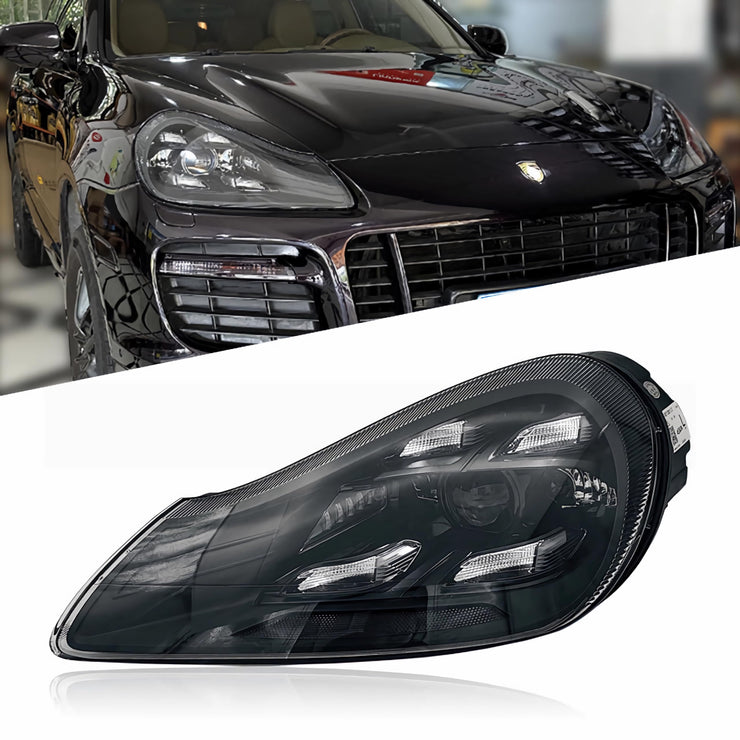 10-21 Porsche Cayenne headlights